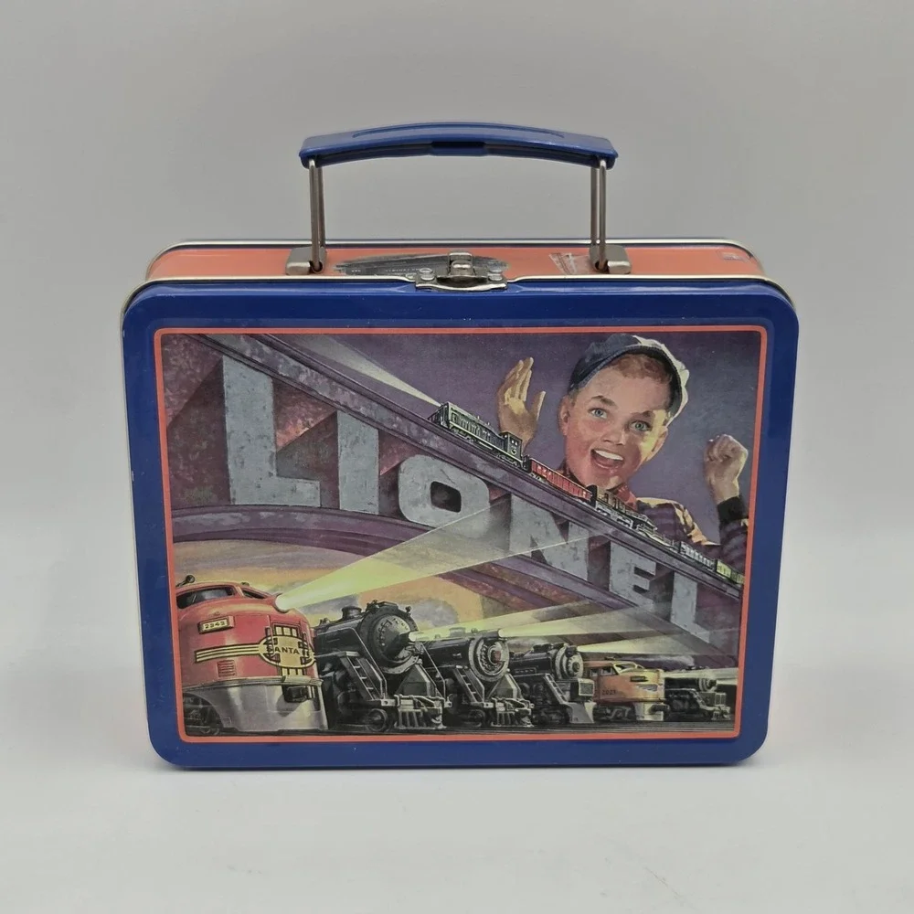 Lionel Trains Metal Lunch Box 1998 Tin 8x6x3
